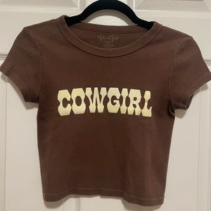 brandy cowgirl top
